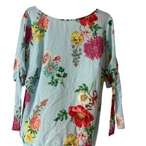 Sweet Pea by New York & Company Womans Large Blouse